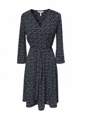 White House Black Market Fit and Flare  Reversable Dress XXS